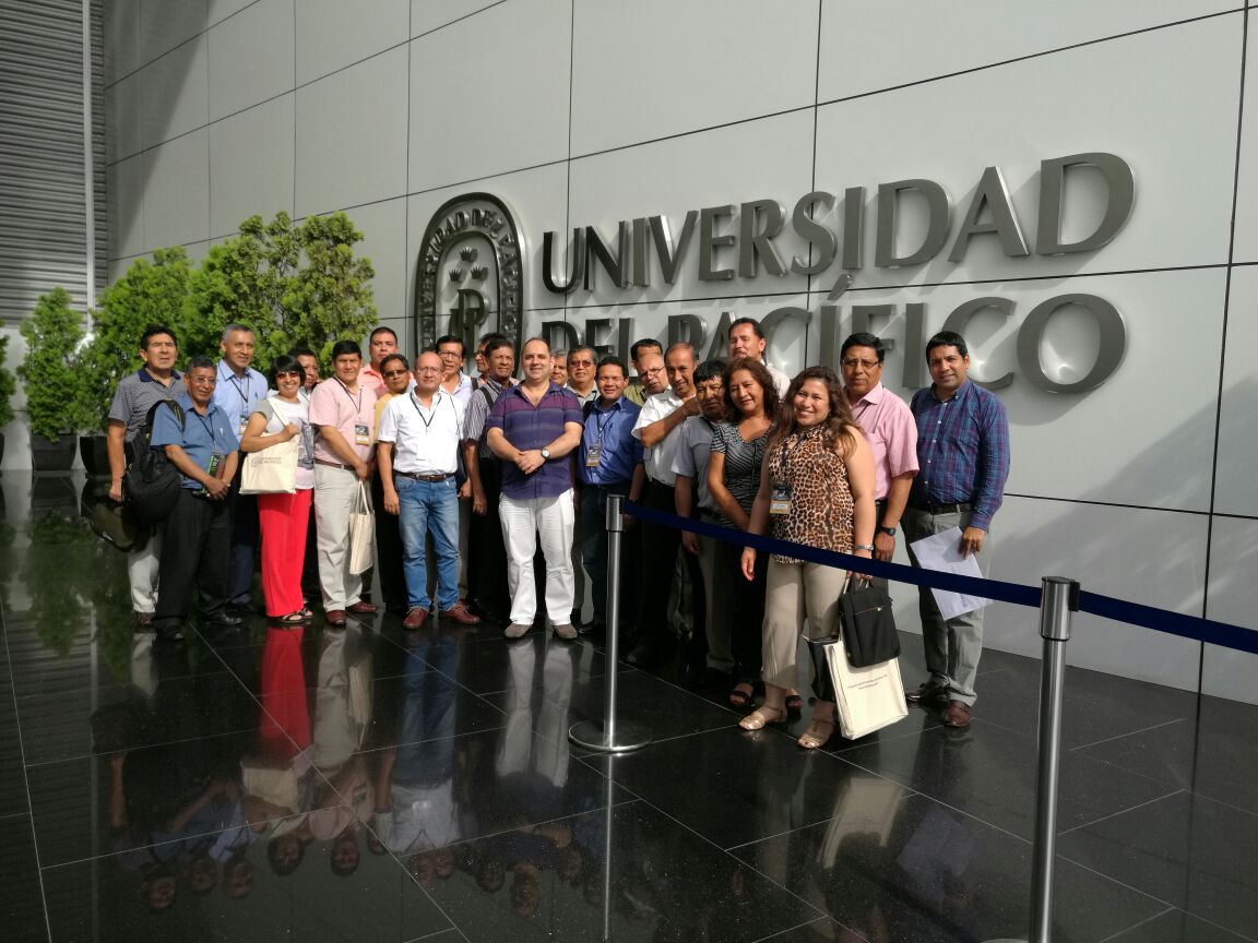 Universidad del Pacífico capacita a autoridades y docentes de universidades públicas en el marco del Programa de Intercambio Educativo (PIE)  Curso-Taller "Diseño y Evaluación Curricular por Competencias". 